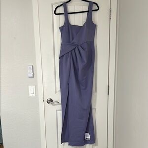 Elegant Purple Women's Dress